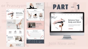 Learn To Build a Website Using HTML5, CSS3 and Bootstrap4 | Part - 1 | Web Development Skills