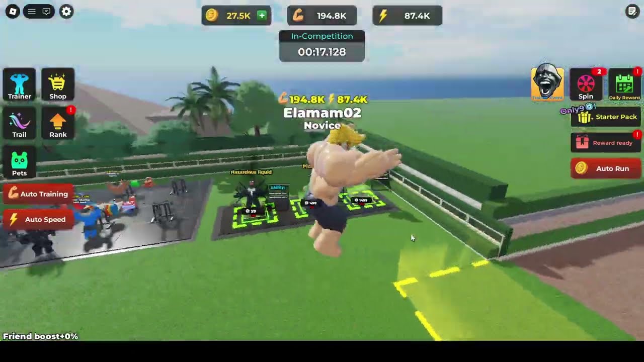 I need to TRAIN MORE... 🏋️‍♂️ (Strongman Simulator Roblox)#RobloxEdit #LevelUp #RobloxCommunity