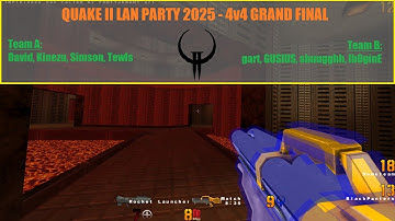 QUAKE 2 | LAN 2025 | GRAND FINAL | 2nd map - Q2DM3 | POV David
