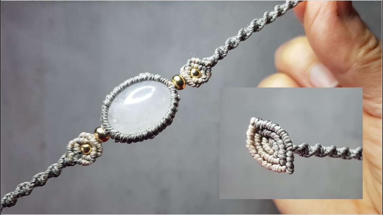 DIY Makramee Armband mit Makramee Knopfverschluss Level 5; 02/2022