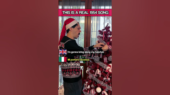 🎅 QUESTA È UNA VERA CANZONE "NATALIZIA" DEL 1954