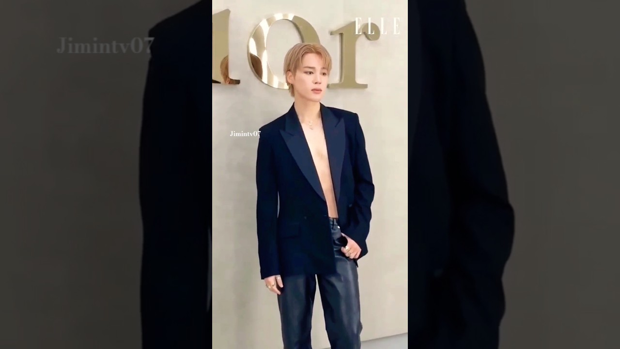 Jimin DIOR fashion week | 