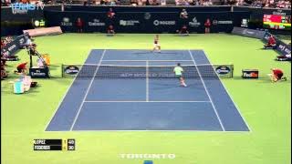 Toronto 2014 Saturday Hot Shot Federer