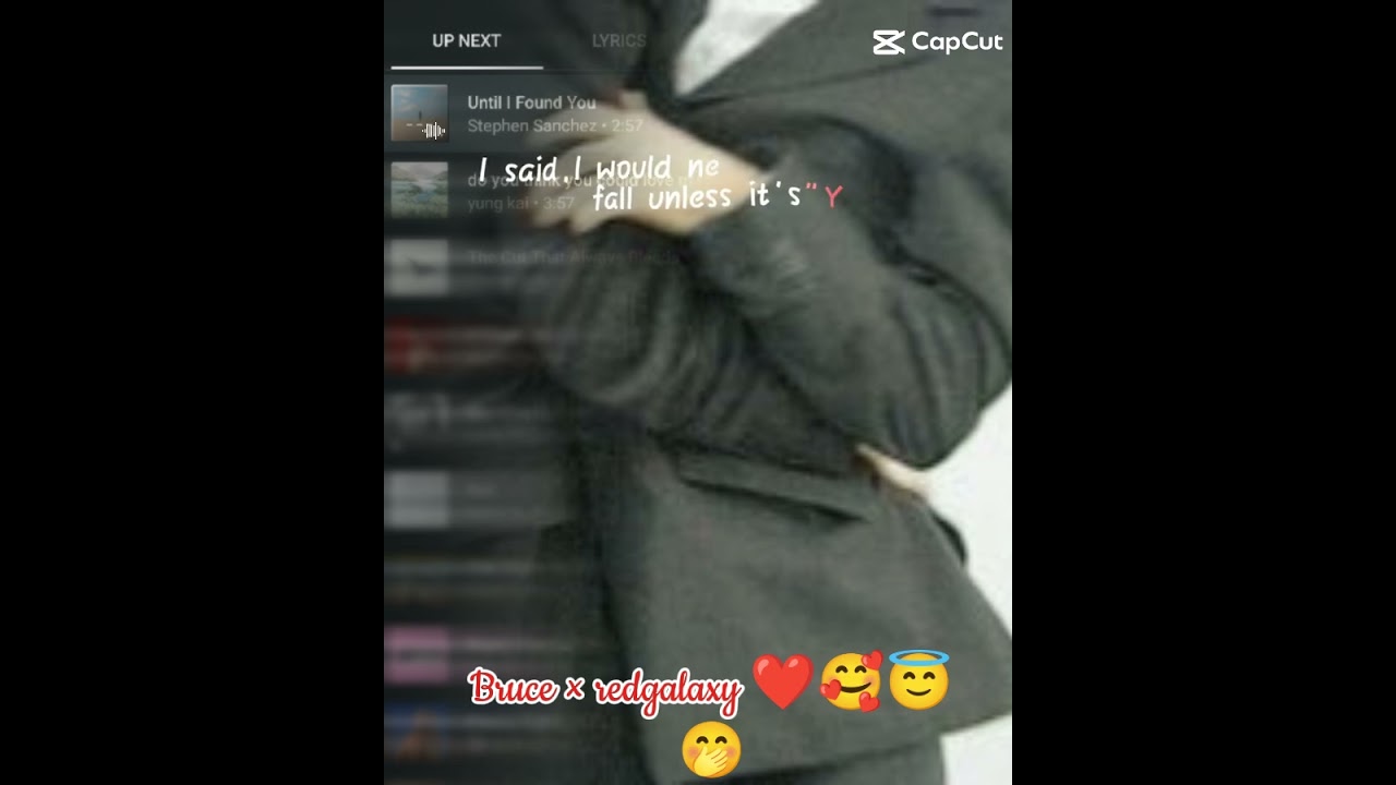 Bruce × redgalaxy - until i found him -