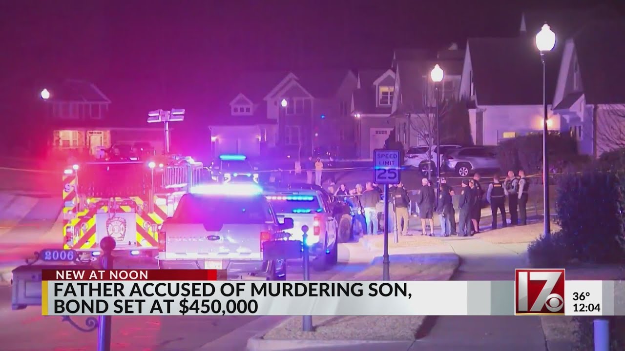 Bond set at $450,000 for Zebulon father accused of murdering son - YouTube