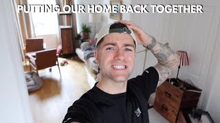 CLEANING UP AFTER OUR RENOVATION & EASTER WEEKEND IN LONDON | VLOG