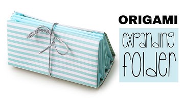 Origami Expanding Folder Tutorial - Paper Kawaii