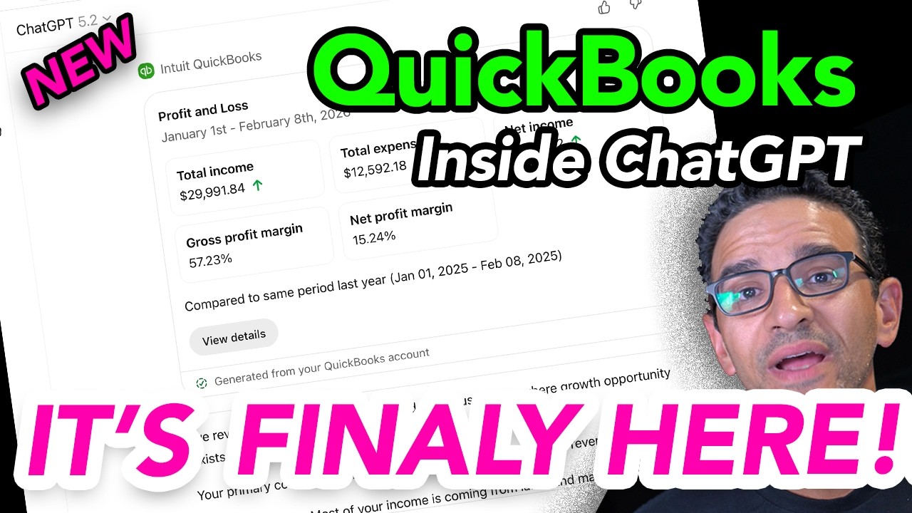QuickBooks Inside ChatGPT (brutally honest review)
