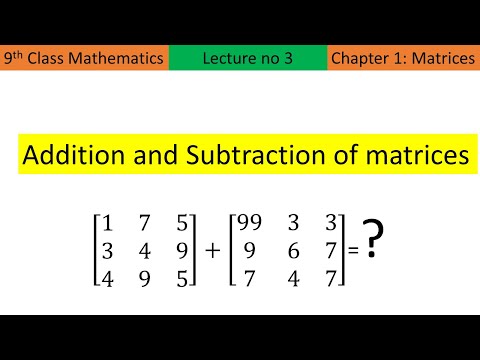 addition and subtraction