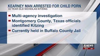 Nebraska State Patrol arrests Kearney man for child exploitation