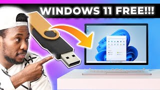 How To Download And Install Windows 11 From USB Flash Drive For FREE!!!