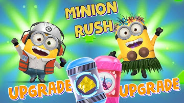 Minion Rush Engineer Bob and Dancer minions Upgrade Level Up gameplay walkthrough android ios