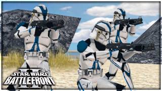 Star Wars Battlefront 2 Mod | 501st Clone Legion | Ozone Sun Beach Map