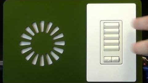 Keypad Scene Programming on a GRAFIK Eye QS