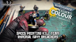 Painting Imperial Navis Kill Team quick and fast