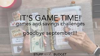 It's Game Time! | Last One of Sept! | Giveaway Winners