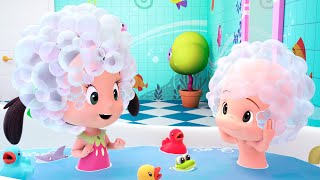 Bath Song with Cuquin (New) | Baby, Baby, Yes Cuquín 🍭 | Having Fun with Cuquin | Kids Songs