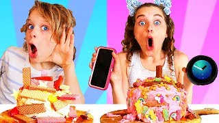 SIRI vs ALEXA CHOOSE MY CAKE INGREDIENTS CHALLENGE!!!