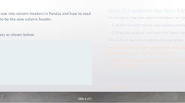Transform Your DataFrame: From Row to Column_Row in Pandas