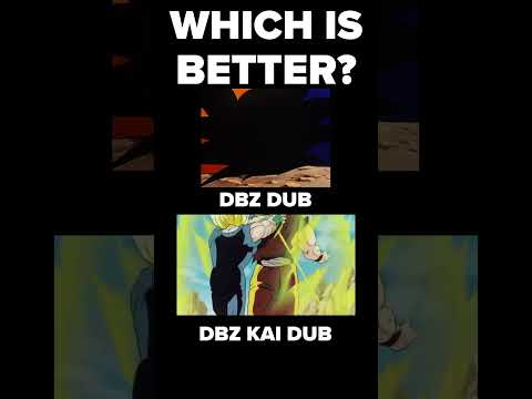 Which Vegeta Knocks Out Goku is better? | DBZ #shorts