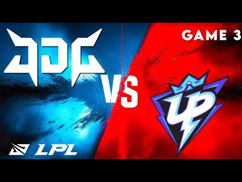 JDG vs UP Game 3 Highlights | LPL Split 1 2025 | JD Gaming vs Ultra Prime by Onivia