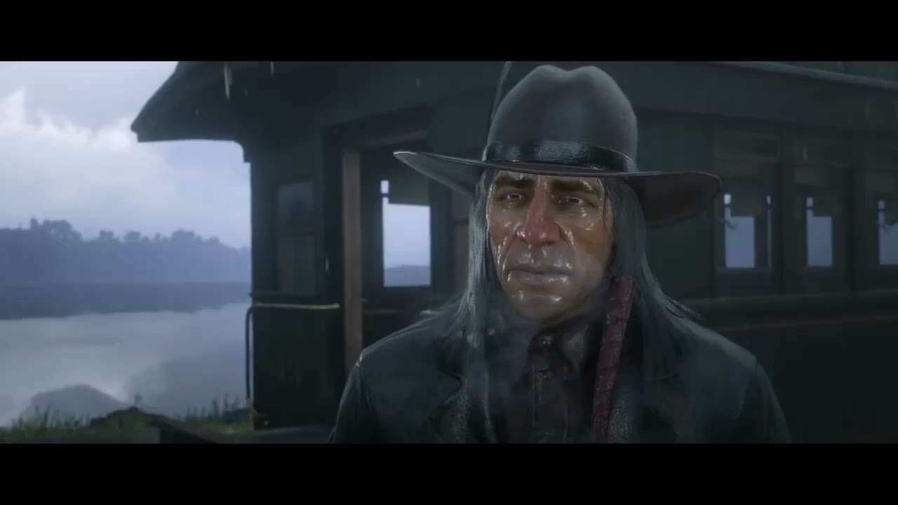 John Meets Rains Fall After Epilogue | RDR2 Meeting old friends of Arthur #1