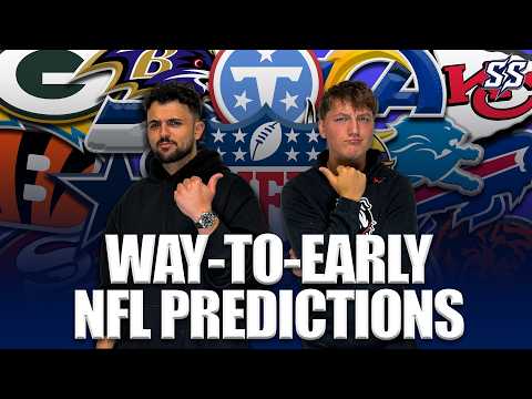 Bengals to the SuperBowl??? - Way Too Early NFL Season Predictions