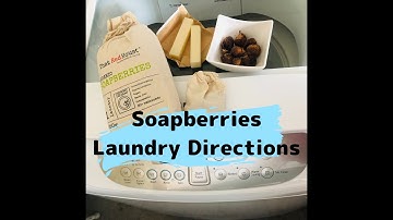 Soapberries Laundry Directions