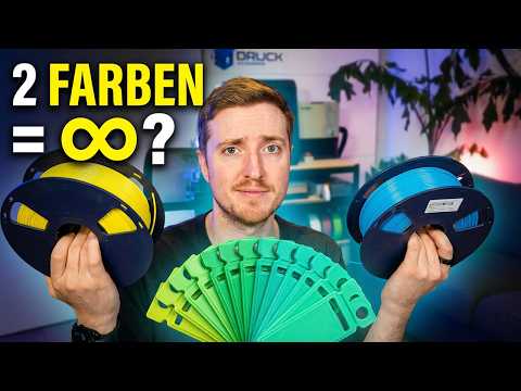 Unendlich viele Farben drucken? Das neue Color Mixing im Bambu Studio! | Slicer Samstag #34