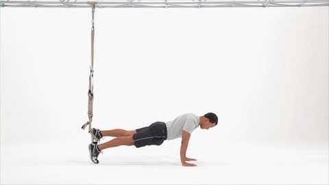 TRX Spiderman Push up Level 1