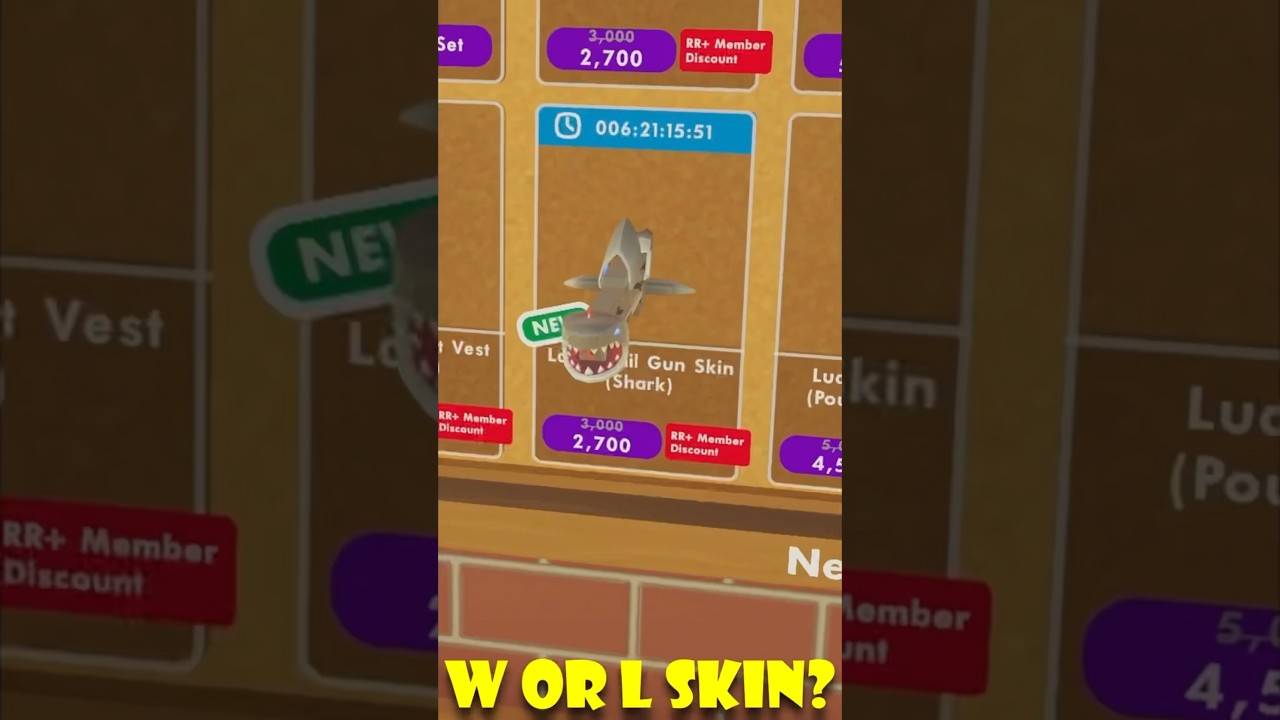 Rec Rooms NEW Shark Laser Rail Gun 😳