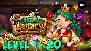 Jewel Legacy Level 1 - 20 HD screenshot 1