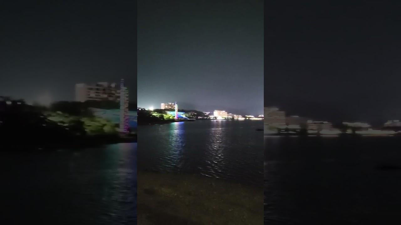 경주 보문 호수 야경 (Gyeongju Bomun Lake night view) #shorts