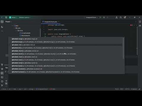 Java program to string anagram check - YouTube