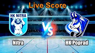 Nitra vs HK Poprad Live Score - Slovakia Tipos Extraliga screenshot 3