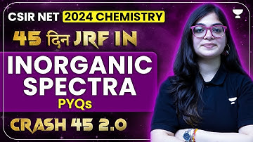 CSIR NET Dec 2024 Chemistry | Inorganic Spectra Previous Year Questions Marathon | by Lekhanshu Mam