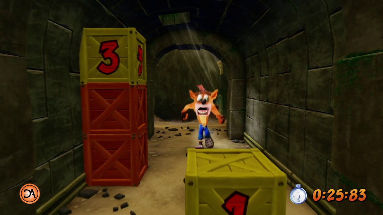 Crash Bandicoot 1 Level 04 Boulders Gold Relic [Practice Makes