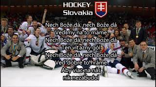 SLOVAK HOCKEY ANTHEM - Nech Bože Dá