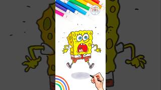 SpongeBob Squarepants | How to Draw Surprised SpongeBob Squarepants 🌈🧽👀 #spongebob #surprise #viral SpongeBob Squarepants | How to Draw Surprised SpongeBob Squarepants 🌈🧽👀 #spongebob #surprise #viral