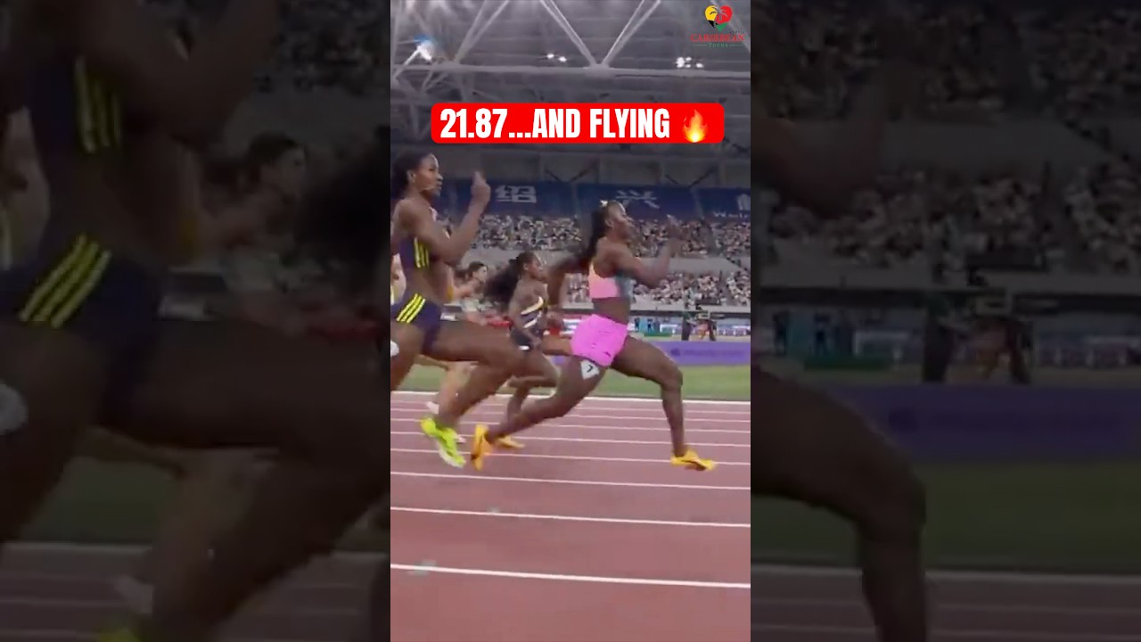Shericka Jackson Won Again - Clocks 21.87 To Win At 2026 Xiamen