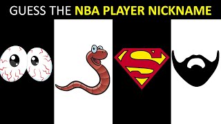 Guess The NBA Player By Nickname