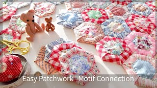 Easy Patchwork: Connecting Hexagons