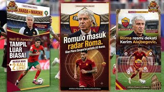 ROMULO JOINS ROMA'S SEARCH - NO PROGRESS ON GREENWOOD TRANSFER #football