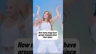Celebrity How many songs have groups released since their debut #chozen_stay #kpop #kiiikiii #ive #illit #itzy Net Worth