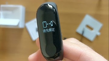 Xiaomi Mi Band 3 Unboxing Smart Wristband Bracelet Touchscreen Reject - Call Pulse Heart Rate