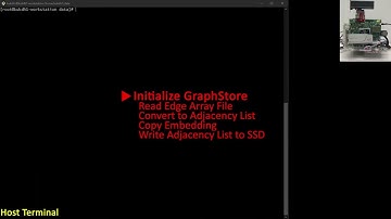 HolisticGNN: Demo video for our computational SSD prototype