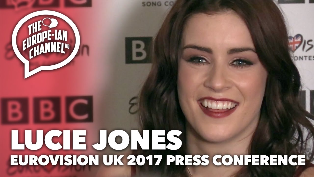 Lucie Jones - UK Eurovision Winner 2017 - BBC Press Conference