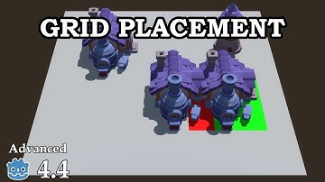 How to place objects on grid - Learn Godot 4 3D - no talking