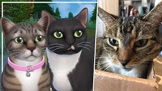 MAKING MY REAL PETS // The Sims 4: Cats & Dogs