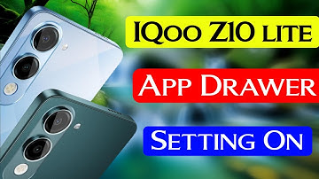IQOO Z10 Lite 5g App Drawer Setting Kaise On Kare |How To App Drawer Setting On IQOO Z10 Lite 5g